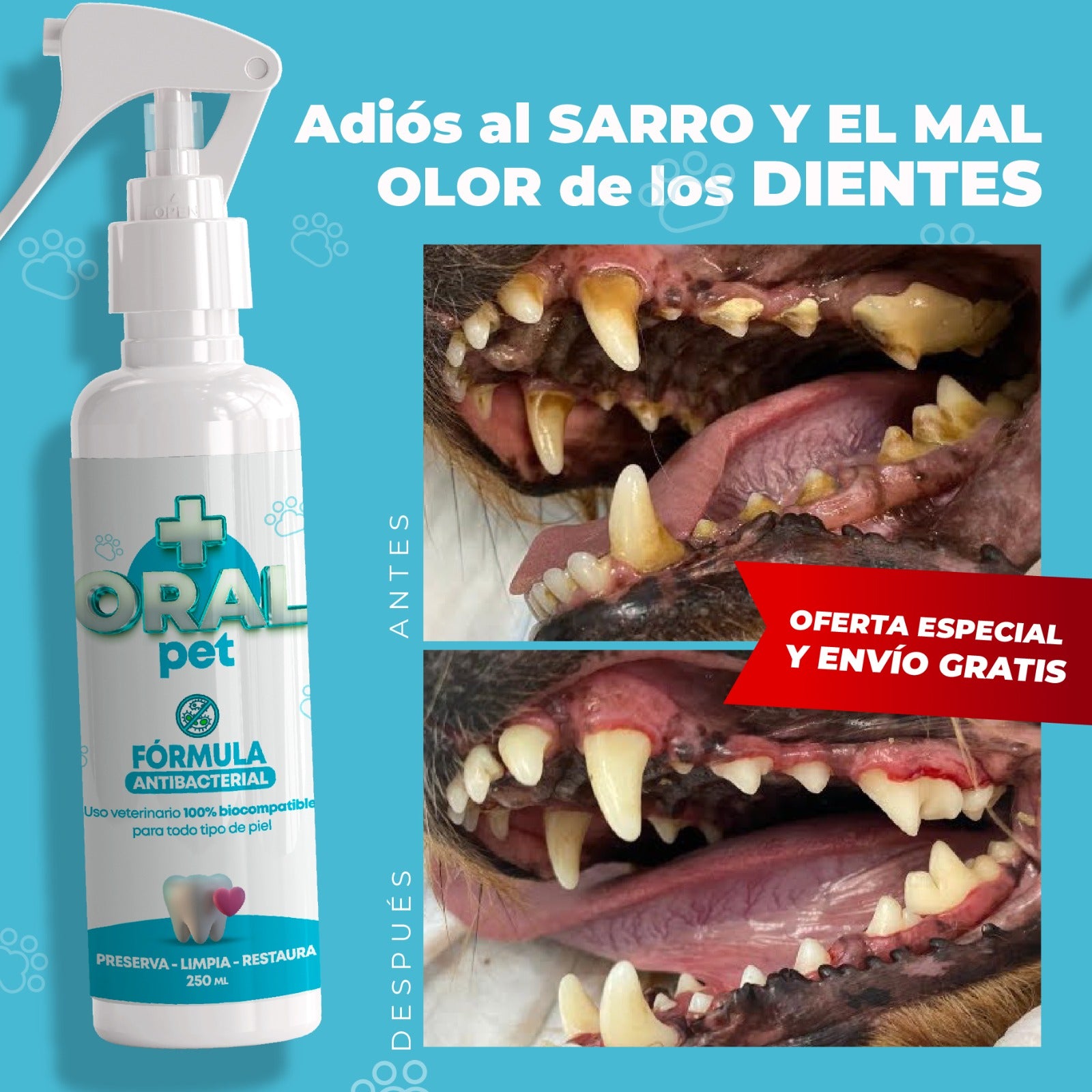 🐾ORALPET 🐶 Adiós Al Sarro 😻