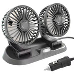 ❄️ Ventilador Doble Para Auto 🍃